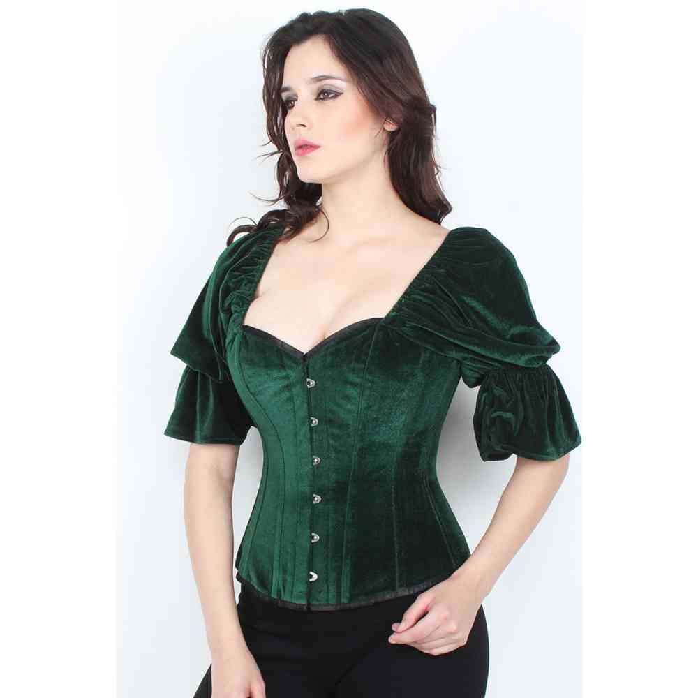 Attitude Corsets - GX-216 Overbust korset - Groen